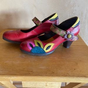 Bohemian, fun, shoes, size 8